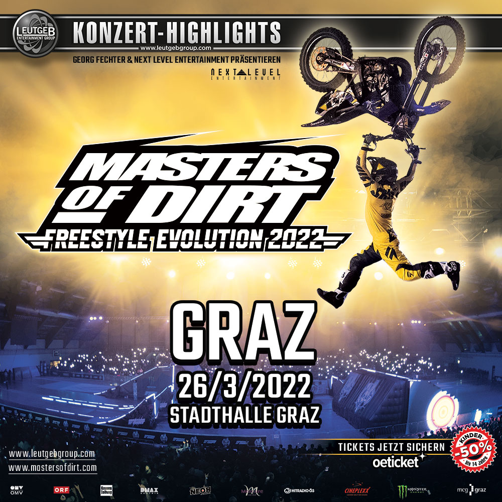 MASTERS OF DIRT 26/03/2022 GRAZ Leutgeb Entertainment